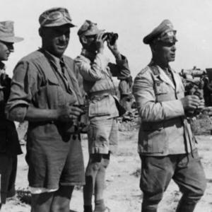 Rommel and generals North Africa