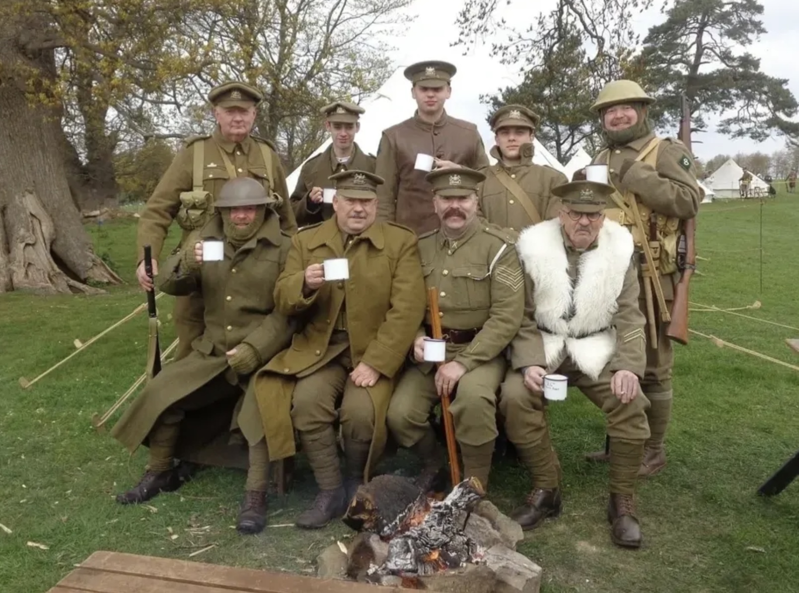 Manchester 1914-21 reanactment group