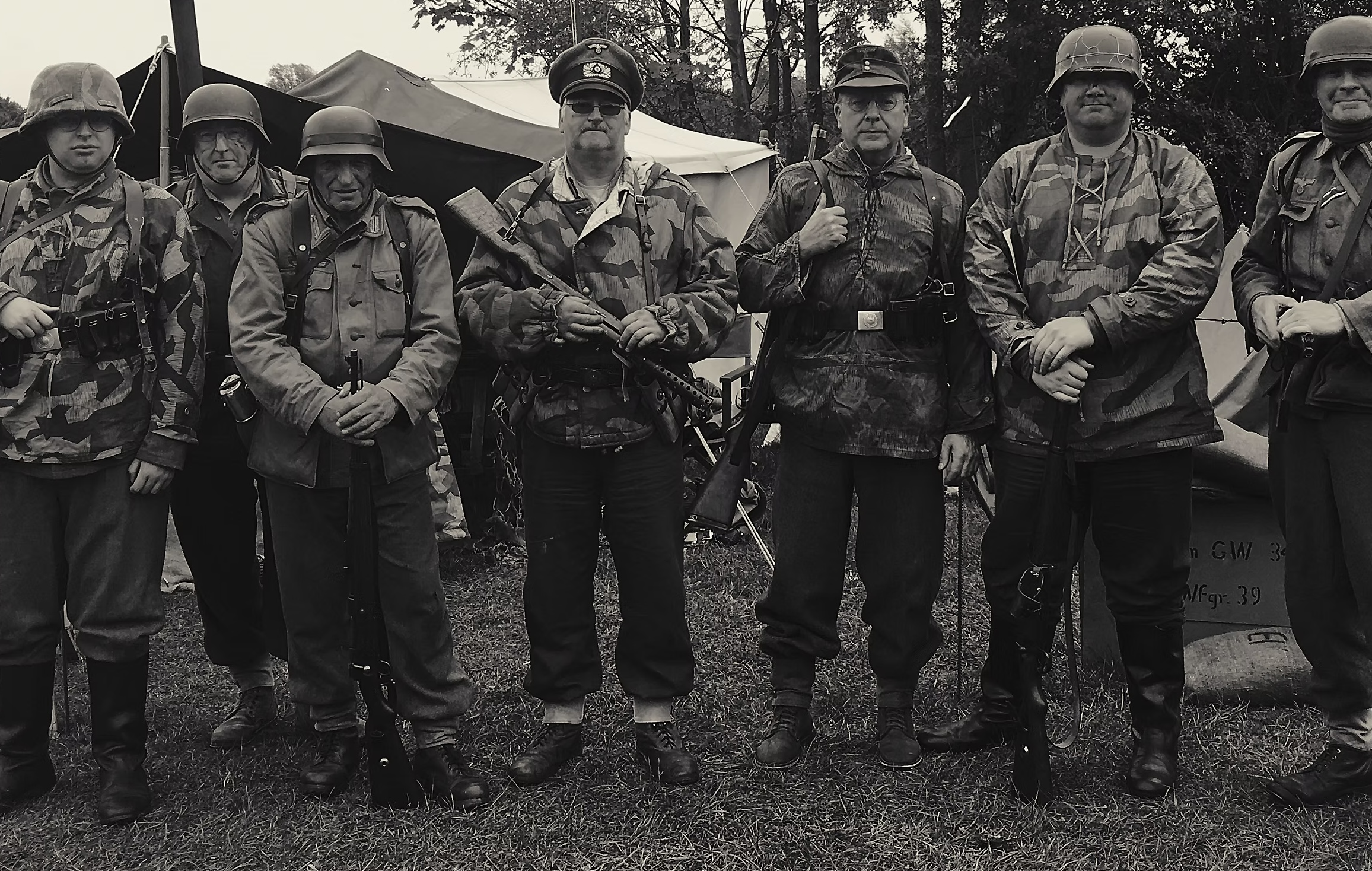 Reanactment group Germans 