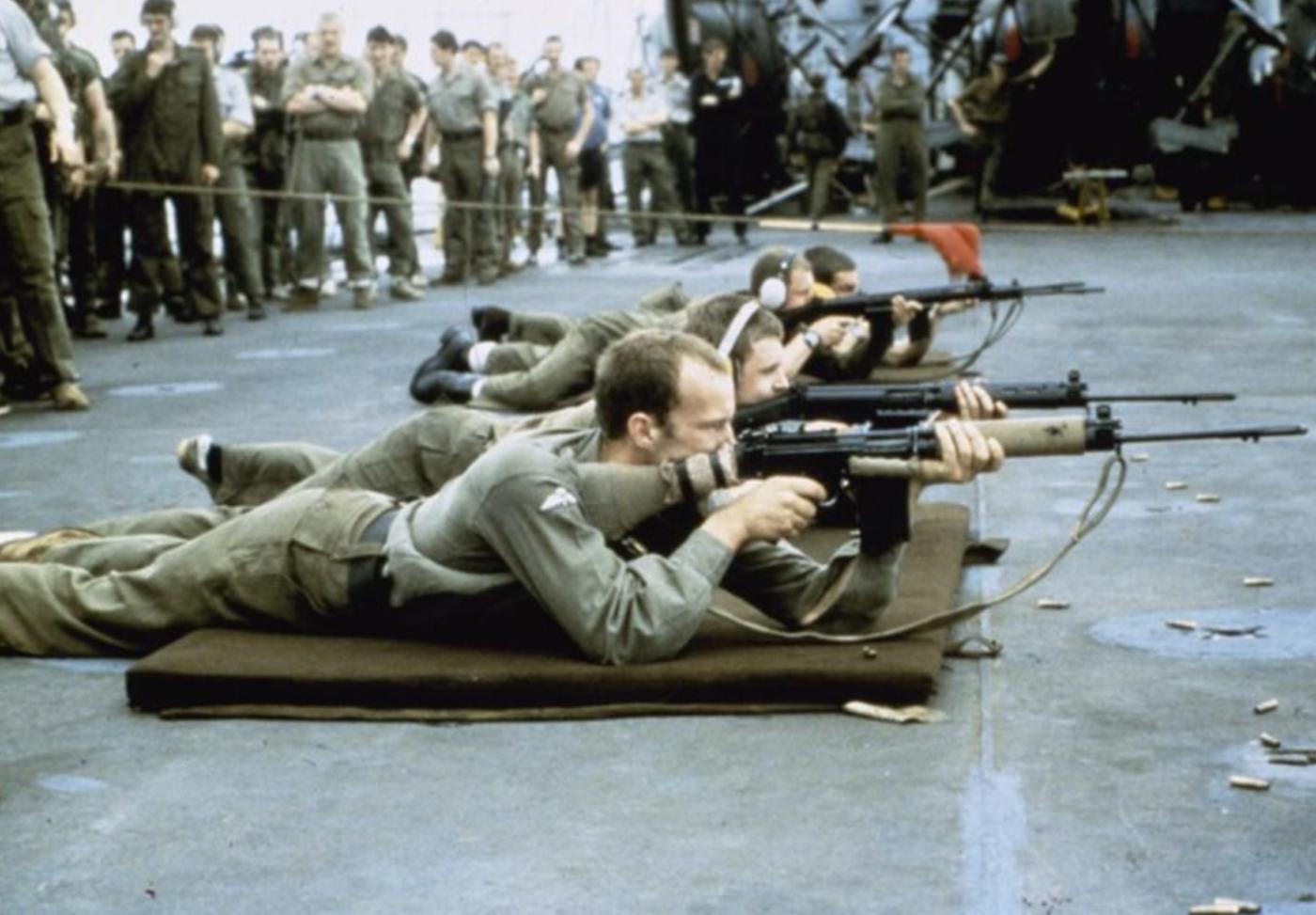Training soldiers