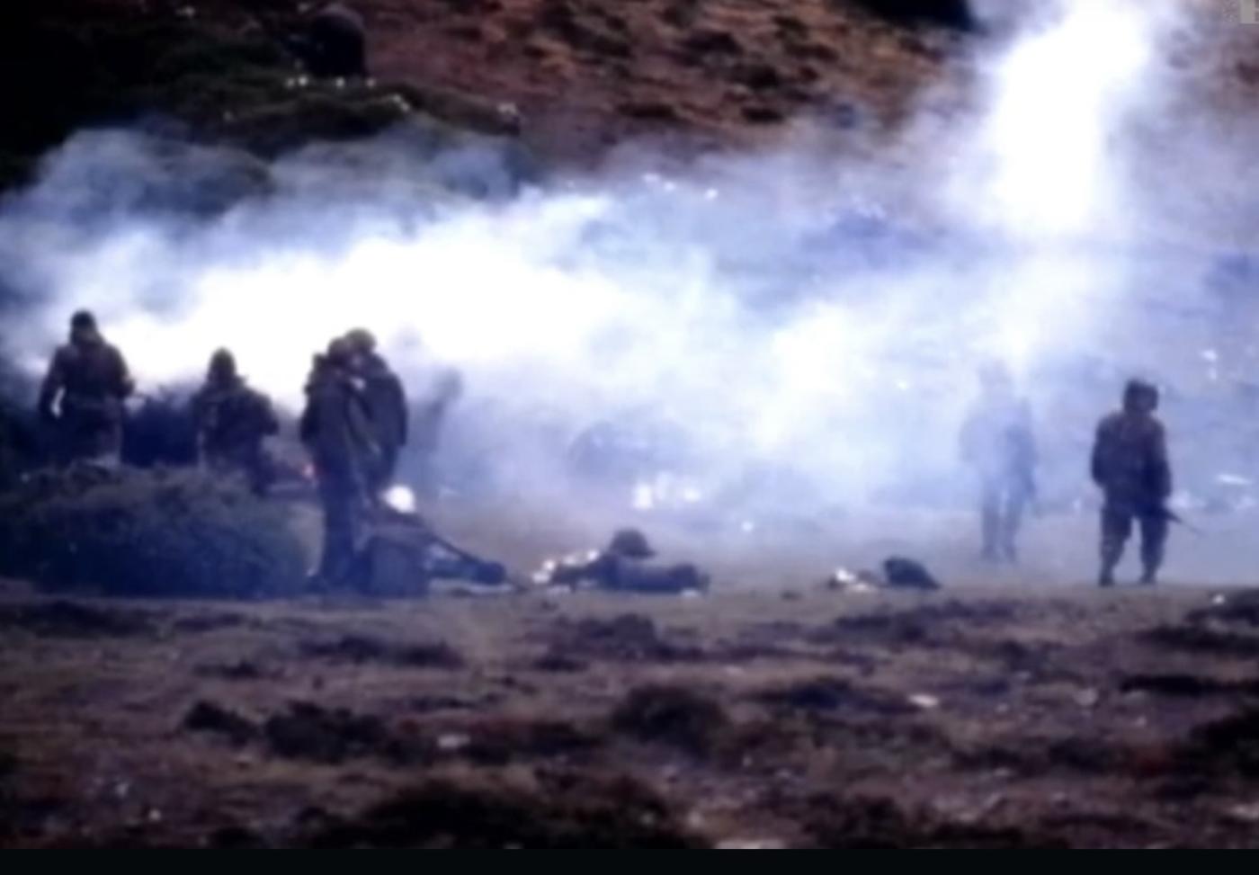 Mortar fire