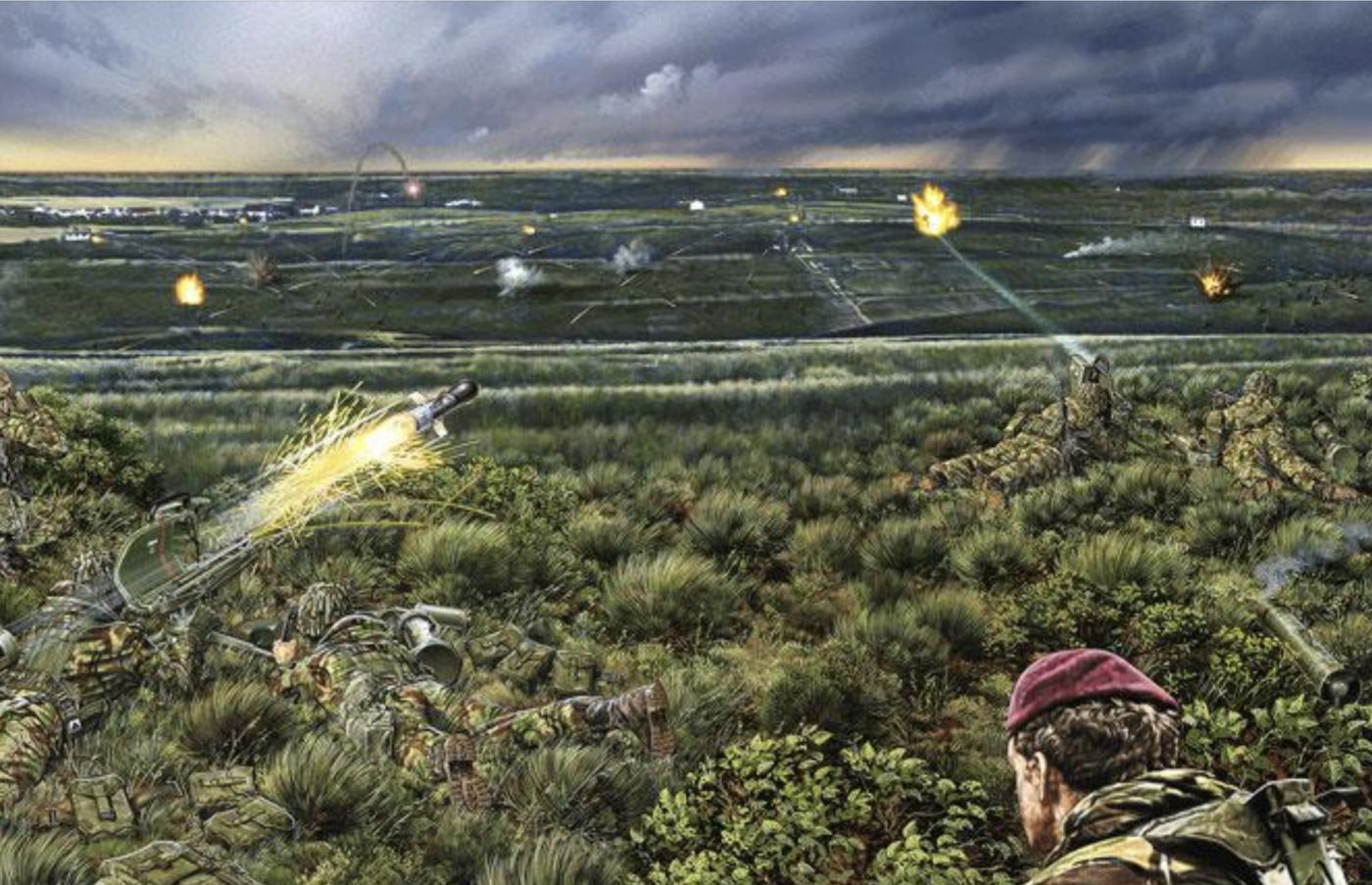 Goose green battle