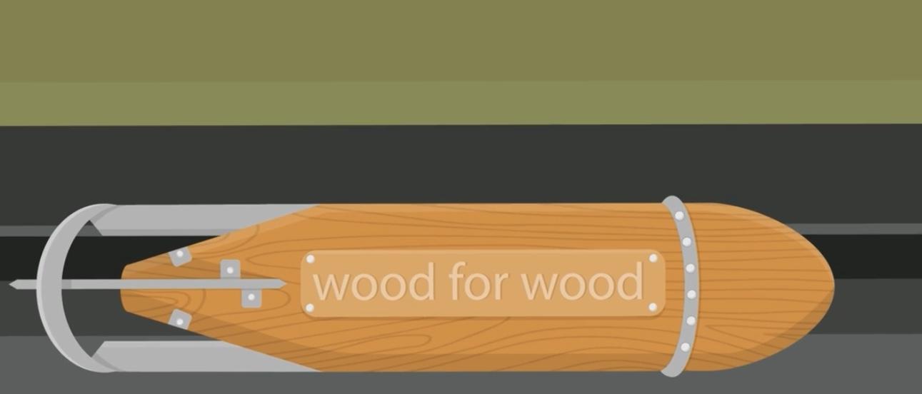 Wood bomb