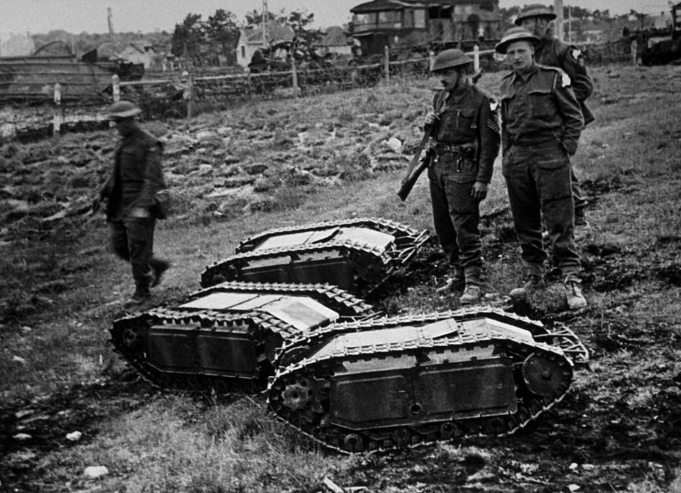 Goliath tracked mines