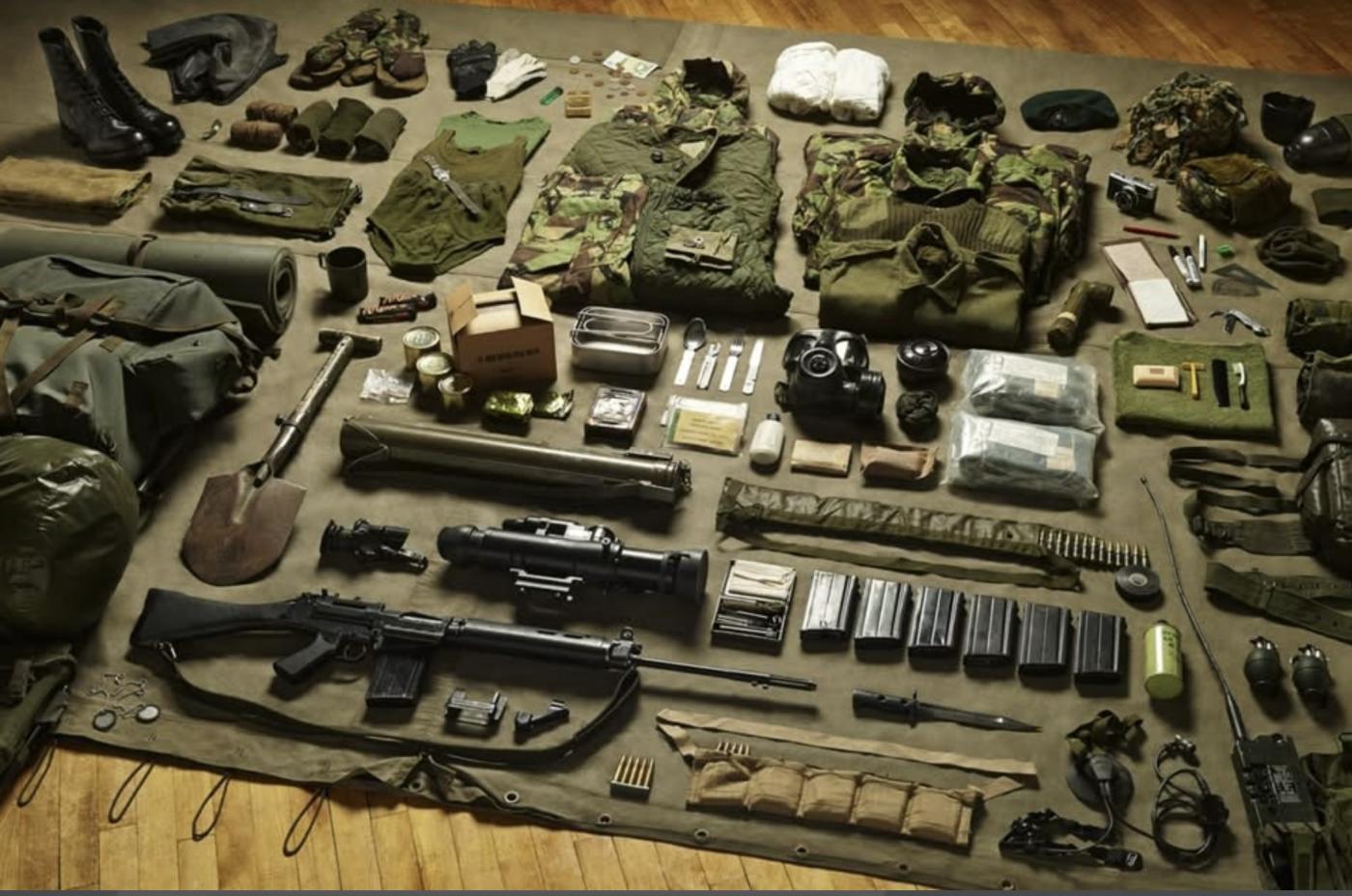 British army kit 