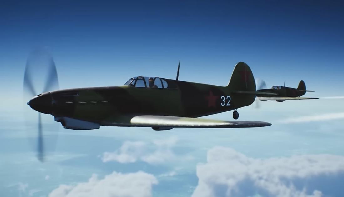 Russian fighter plane
