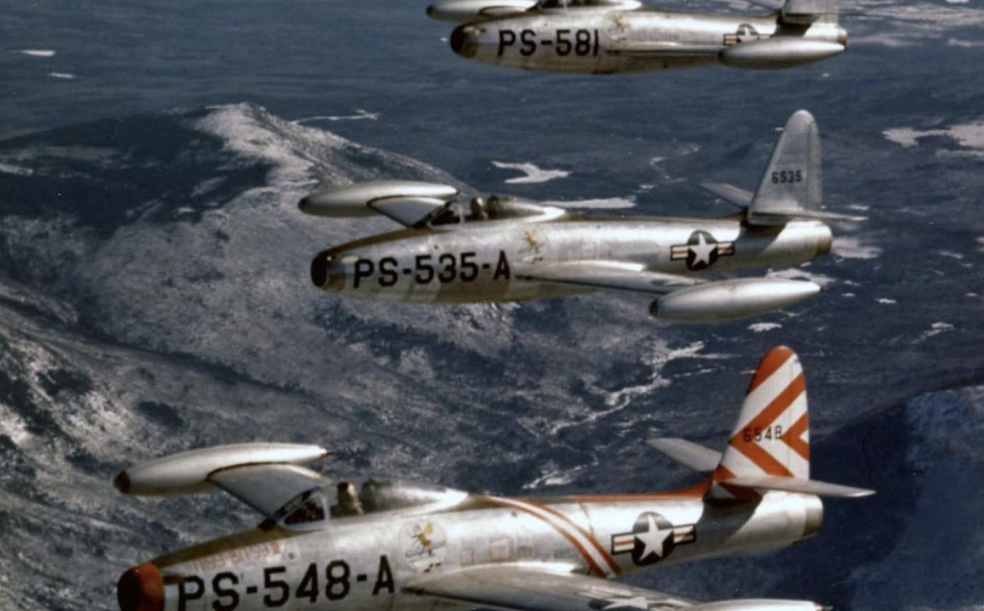 F-84 thunder jet