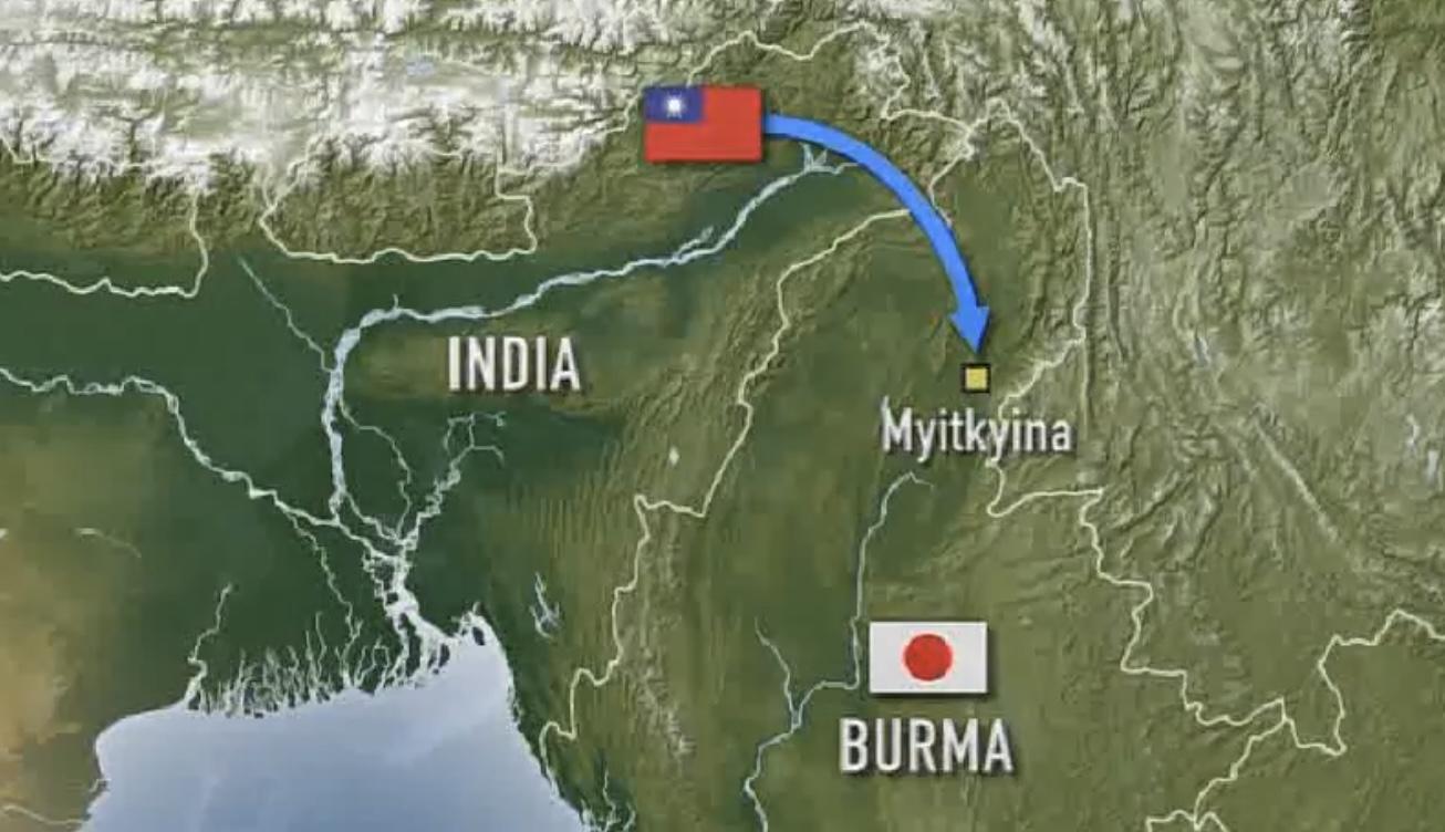 Burma map