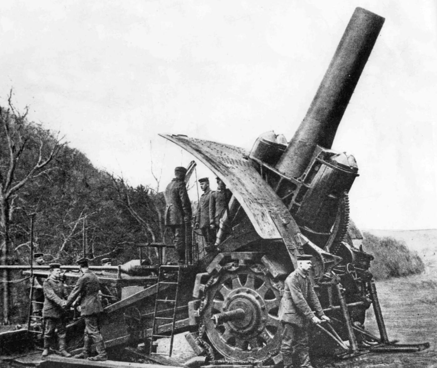 Big Bertha artillery