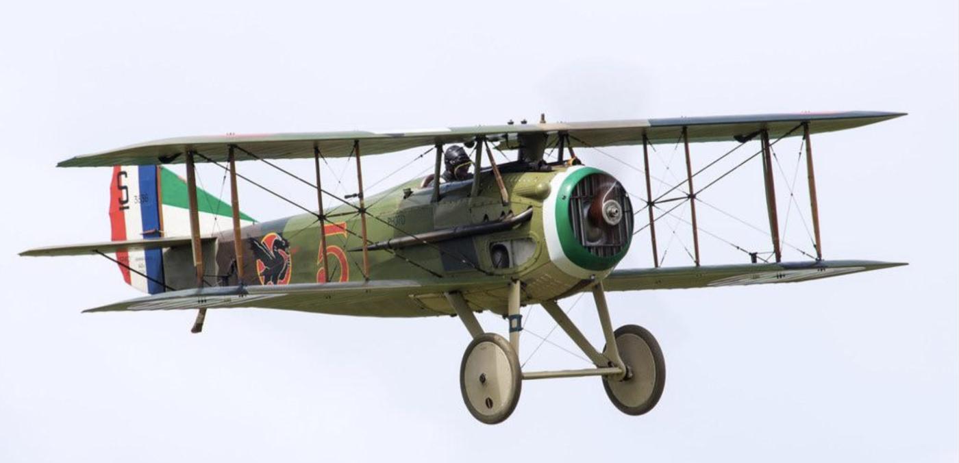 French WW1 spad Plane