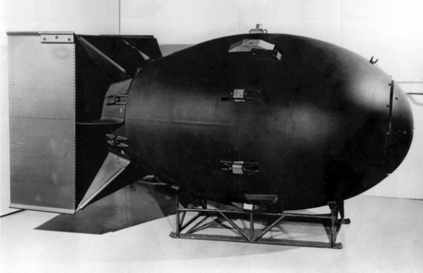 Fat man nuclear bomb 