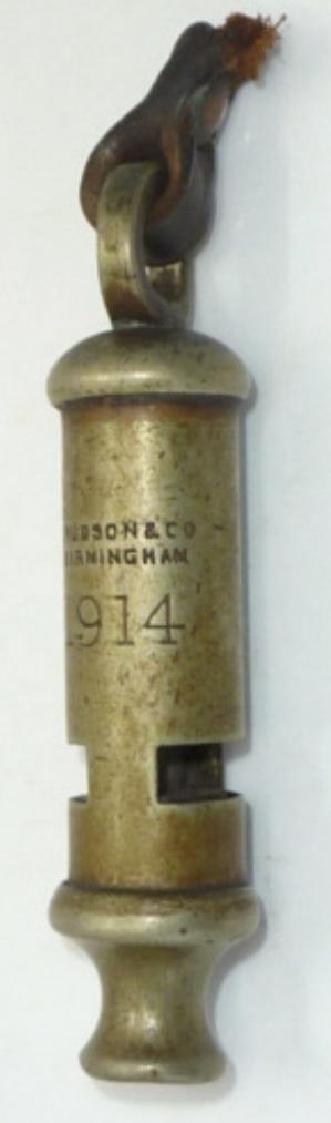 British trench whistle