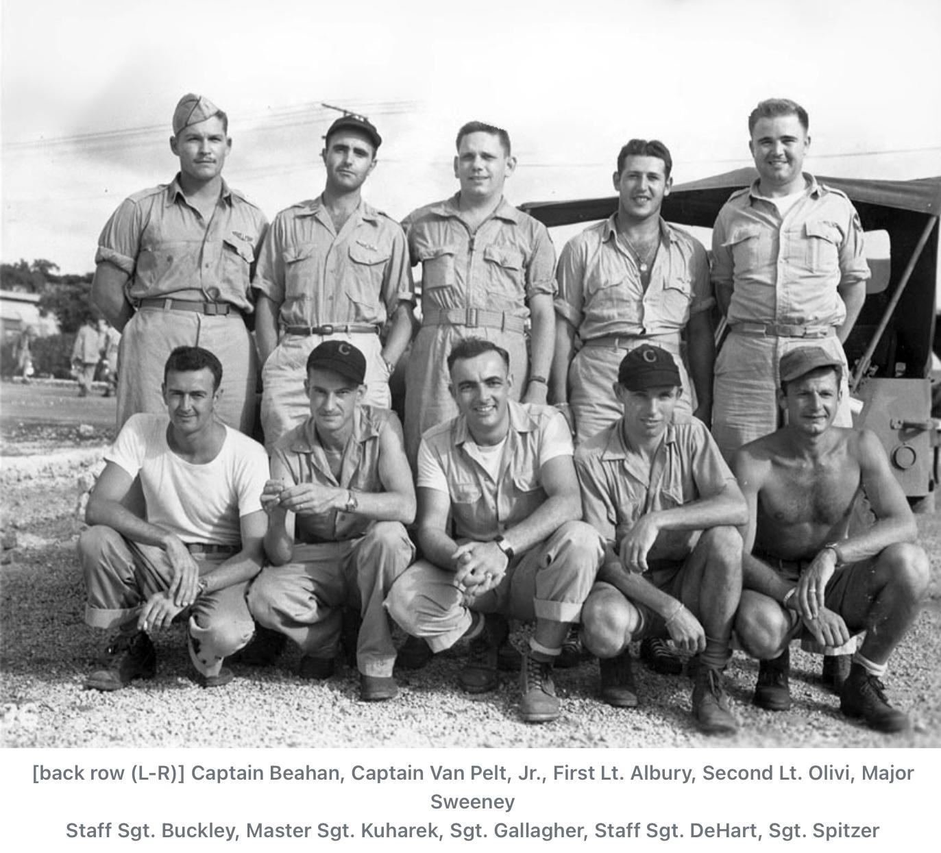 Nagasaki bombing crew