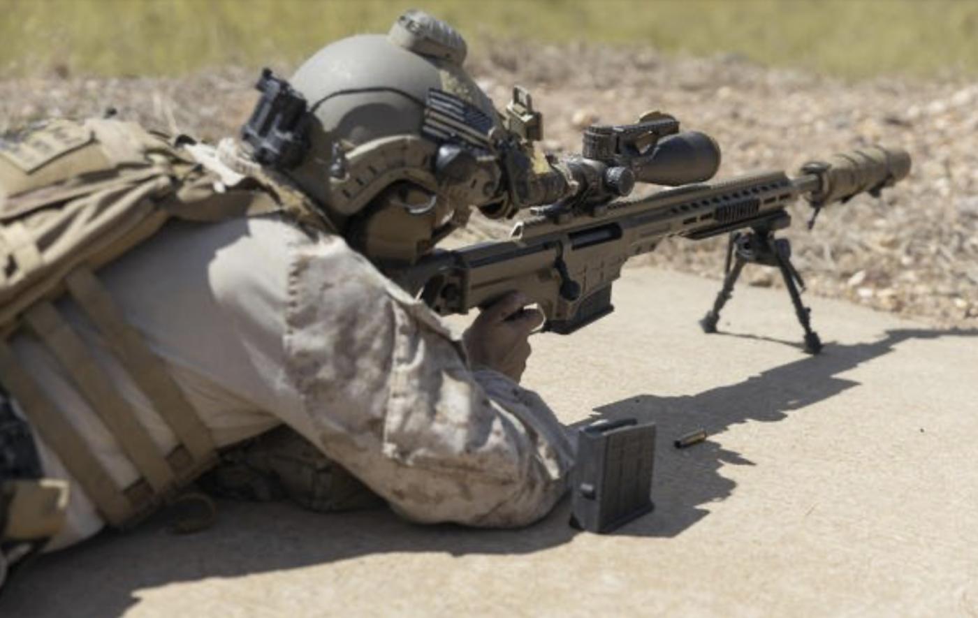 US sniper rifle Barrat MK 22