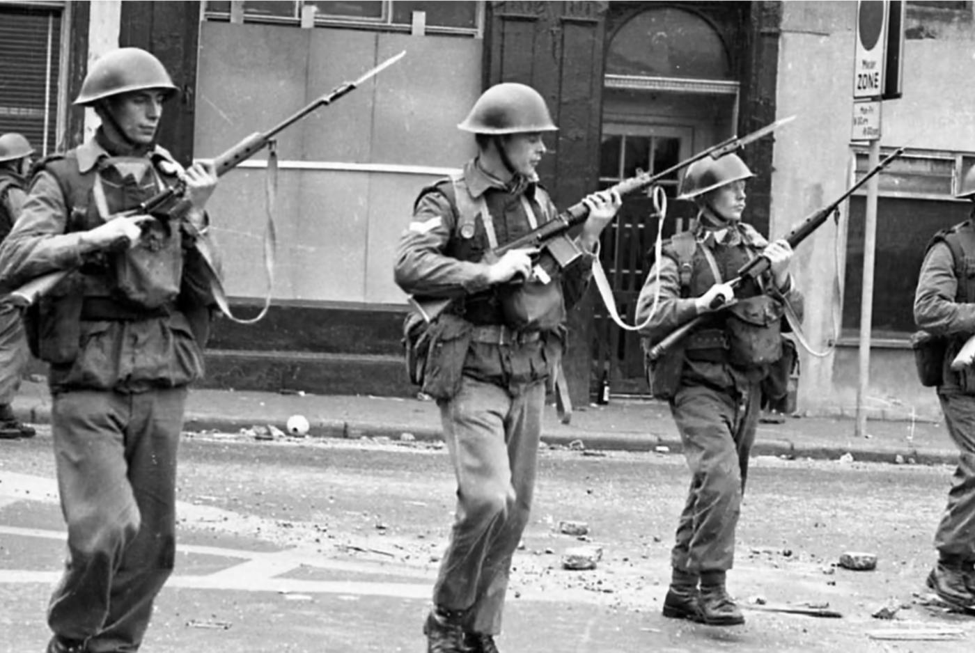 British troops in Northern Ireland the troubles