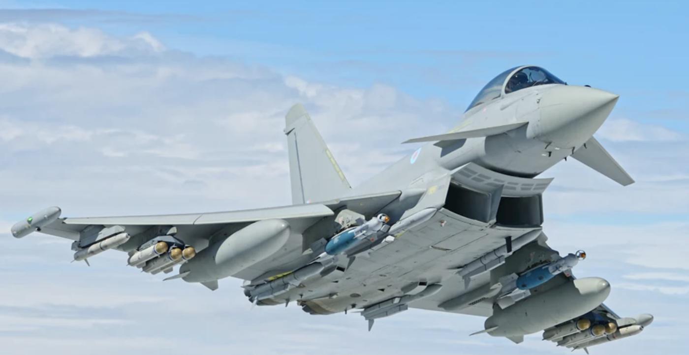 Euro fighter jet plane 