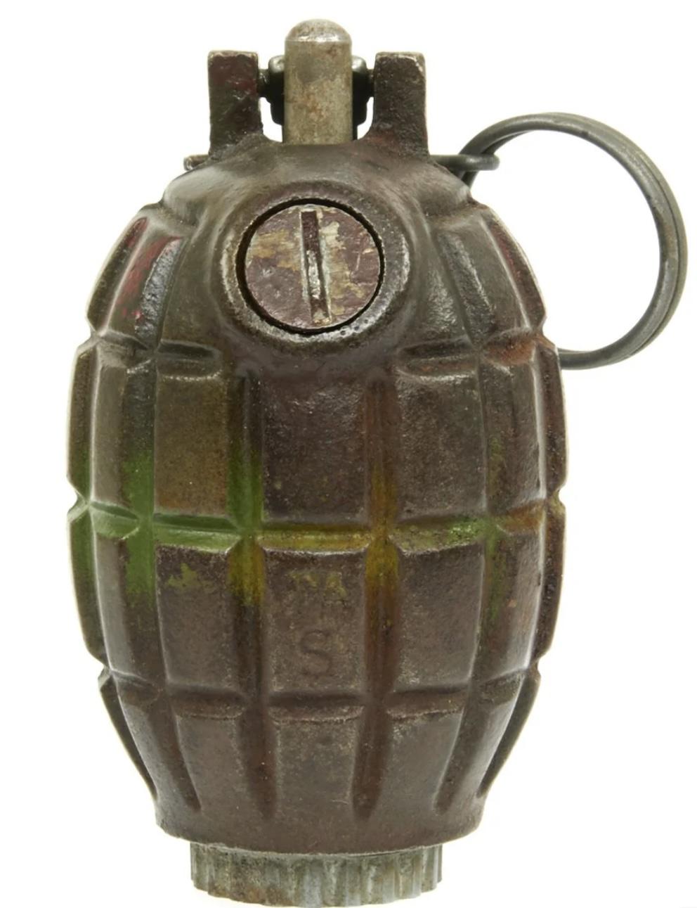 Mills bomb grenade