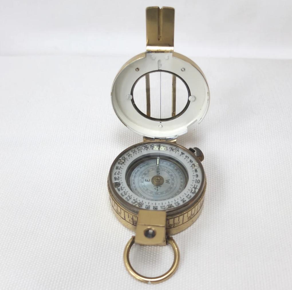 Francis barker and sons military compass mk111 ww2 officers