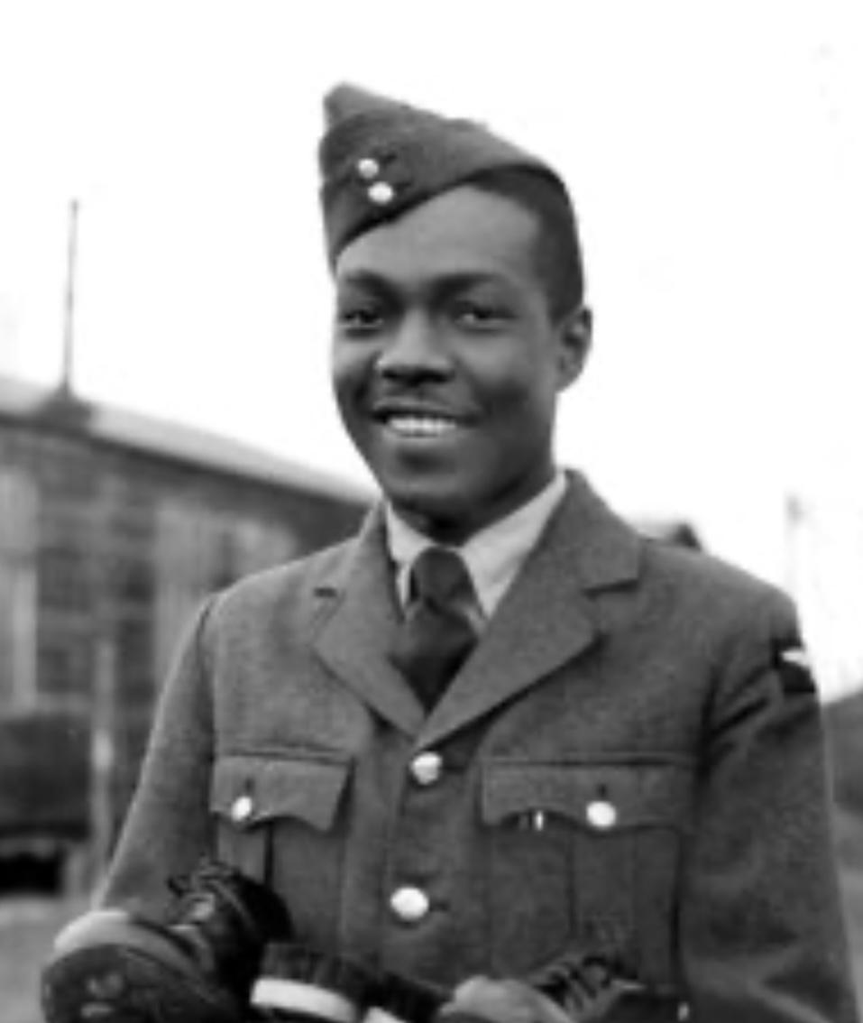 Jellicoe Scoon ww2 spitfire pilot Caribbean fighter volunteer RAF
