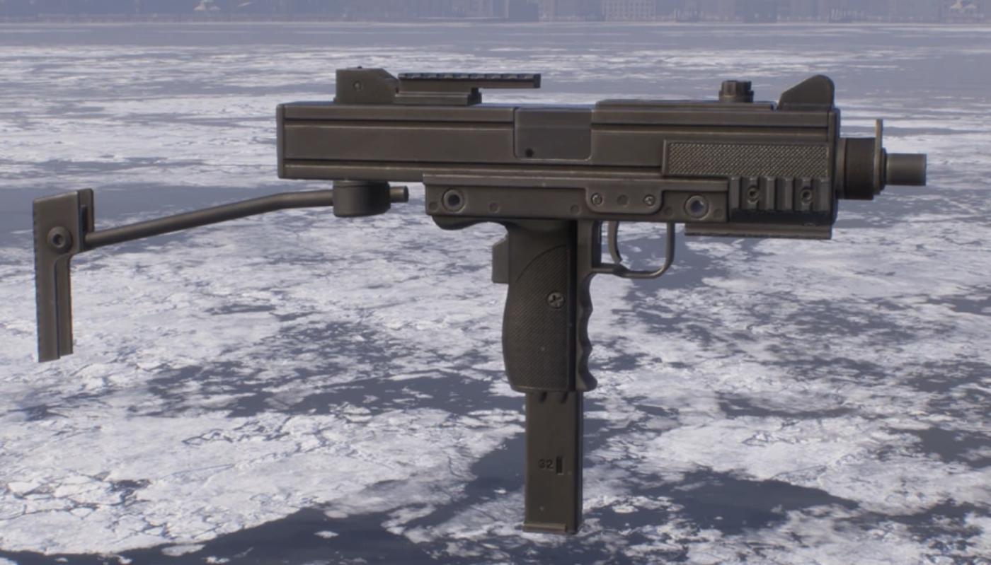 Uzi 821 machine gun Israeli small arms weapon 