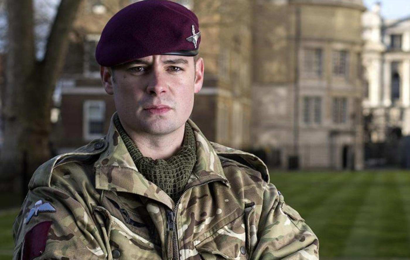 Paratrooper VC medal Joshua Leakey