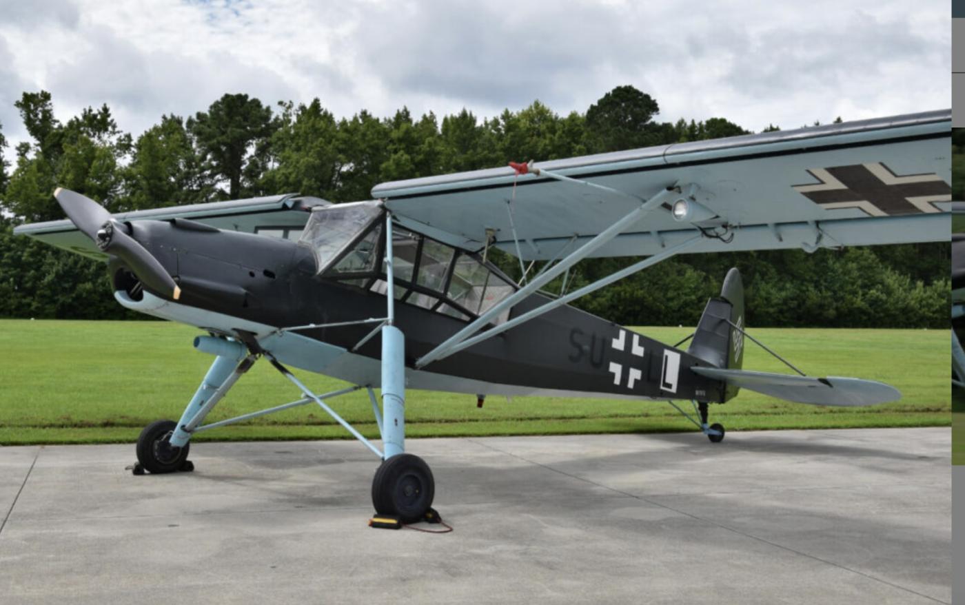 Storch fi 156 ww2 German plane reconnaissance medical 