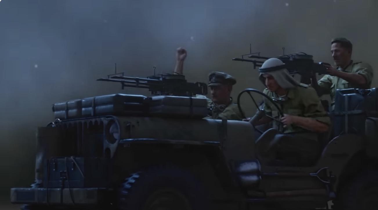 Saw raiders desert attack jeeps pink panthers