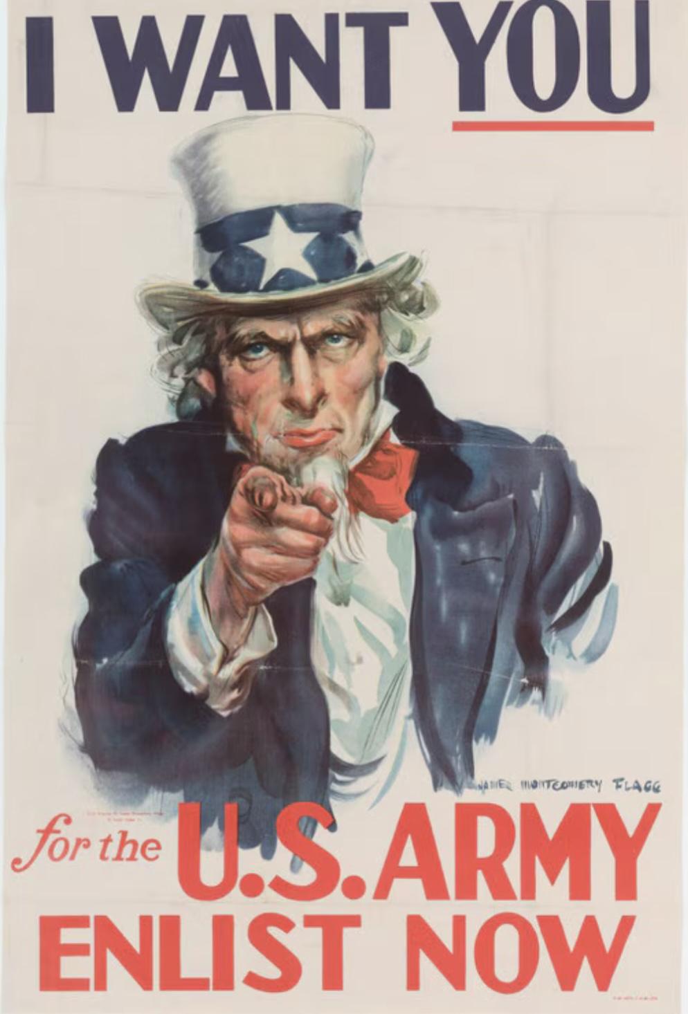 Military draft enlistment 