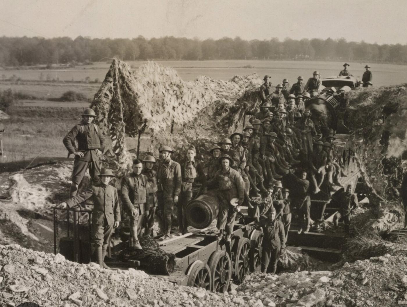 U.s troops ww1 Meuse offensive 