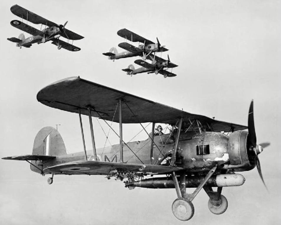 Fairey sword fish bomber plane sea plane 