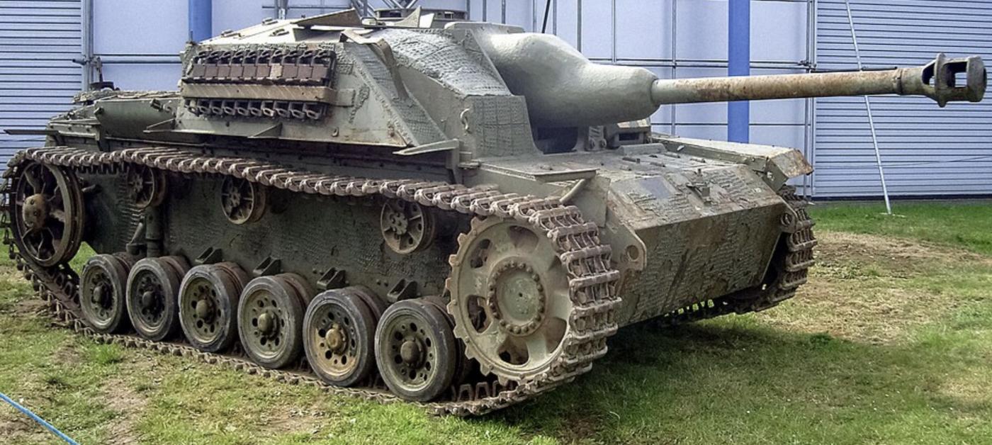 German ww2 StuG 111 tank self propelled artillery gun 