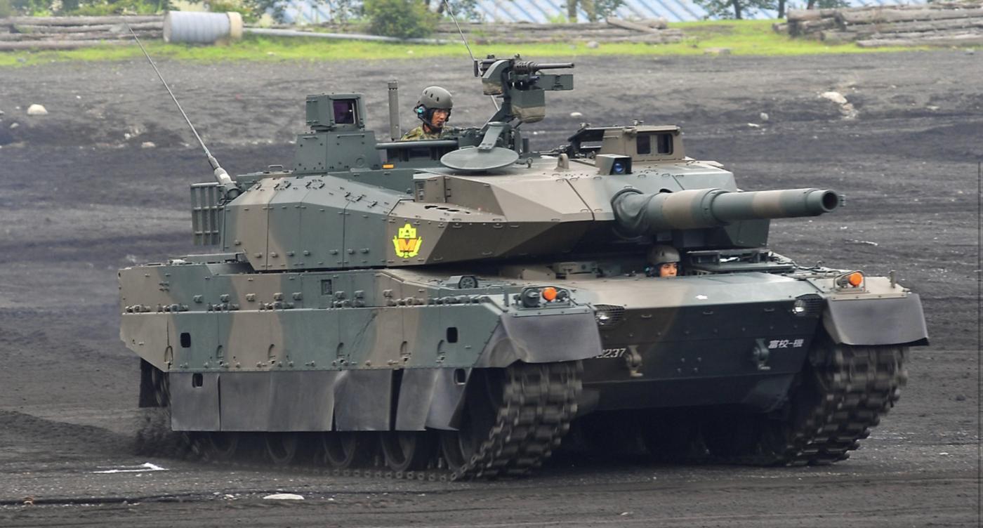 Japans type 10 mgt tank 