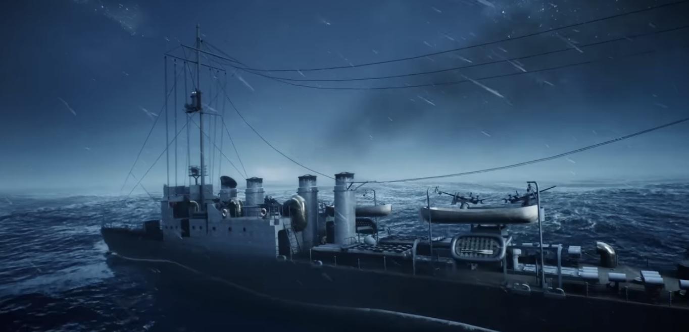Destroyer ship
