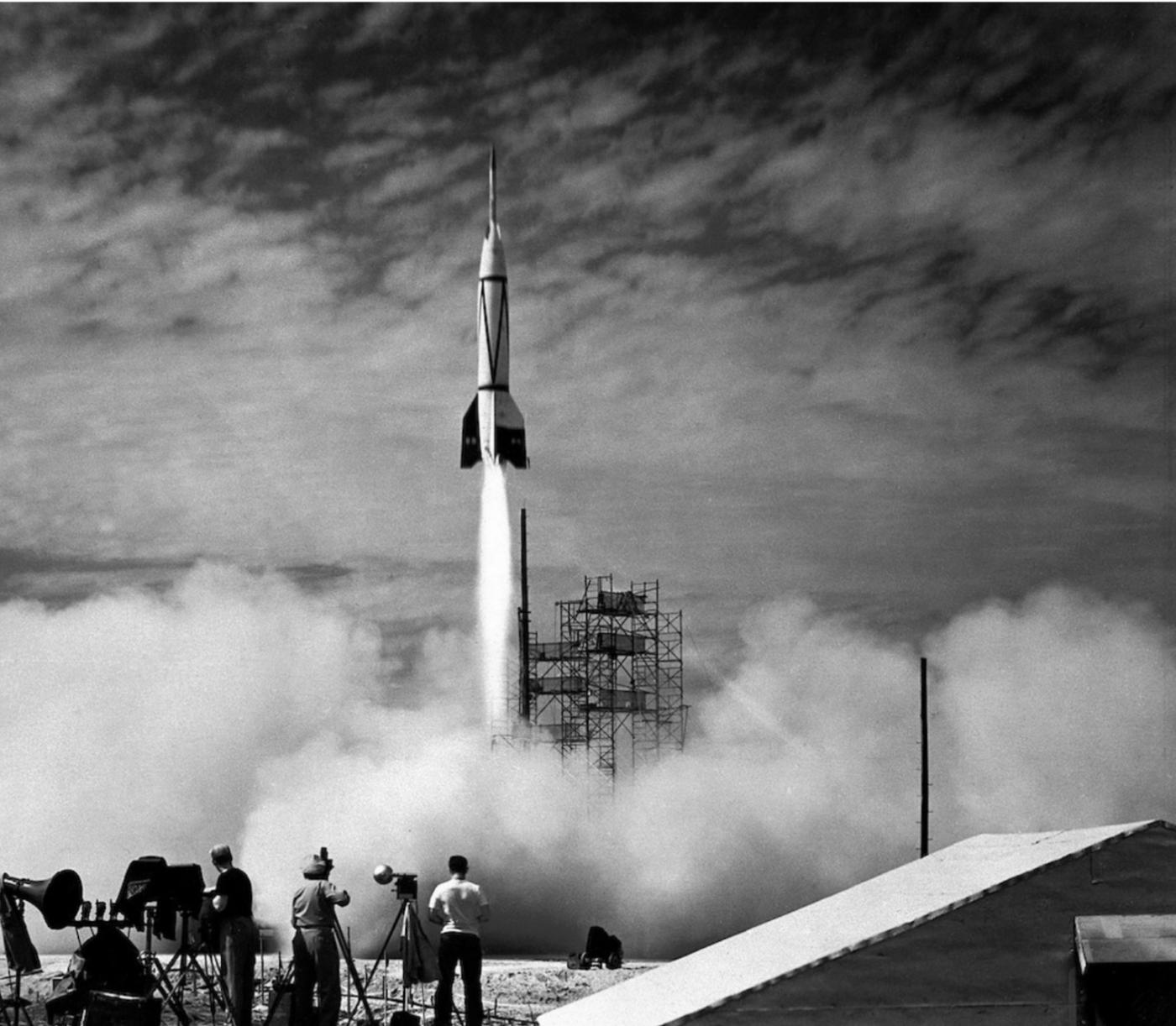 V2 rocket launch