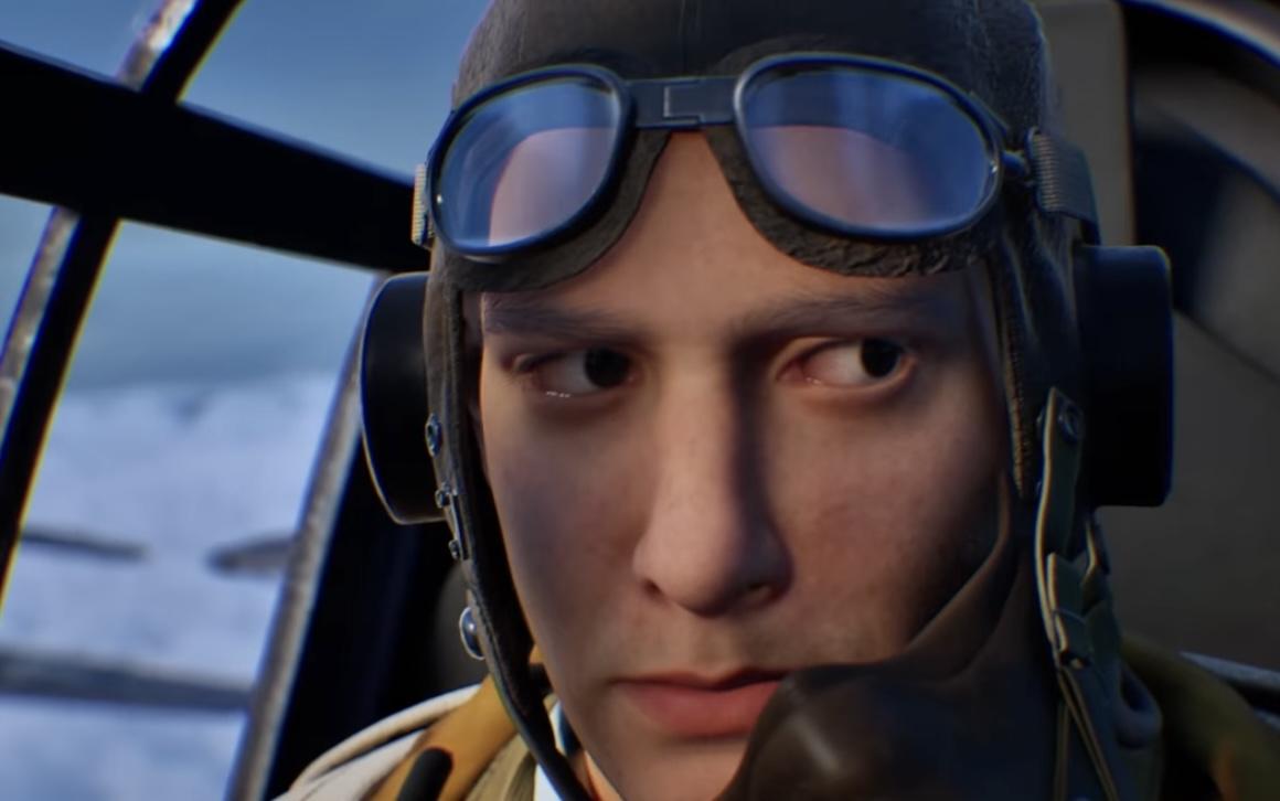 Pilot ww2 aircraft plane 
