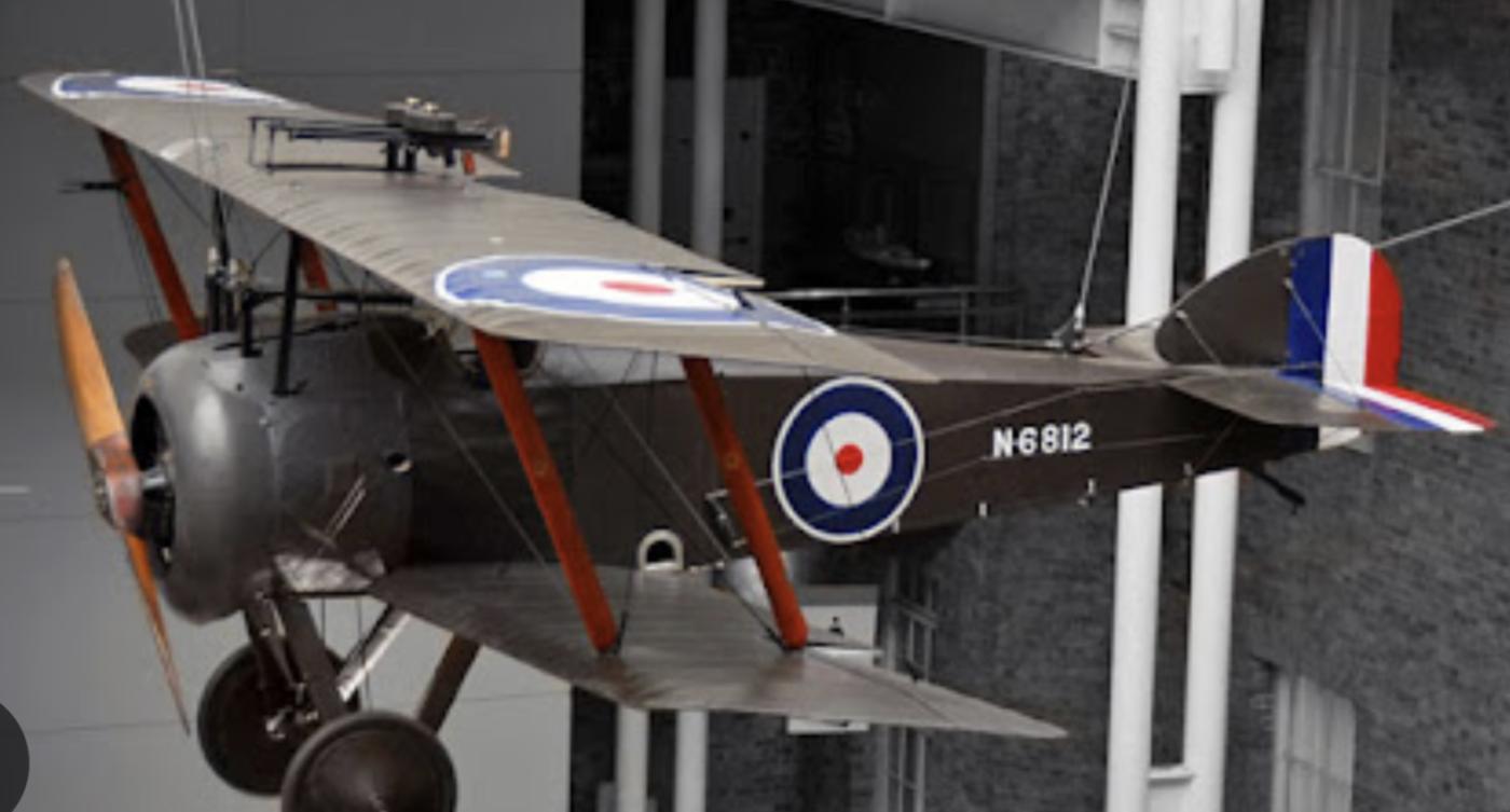 Sopwith camel ww1 fighter plane 