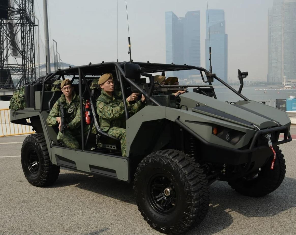 Singapore military vehicle LSV mark 11