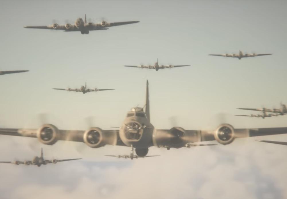 B-17 bombers raid Munster
