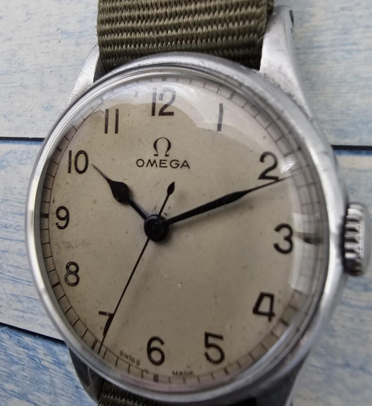 Omega military watch
