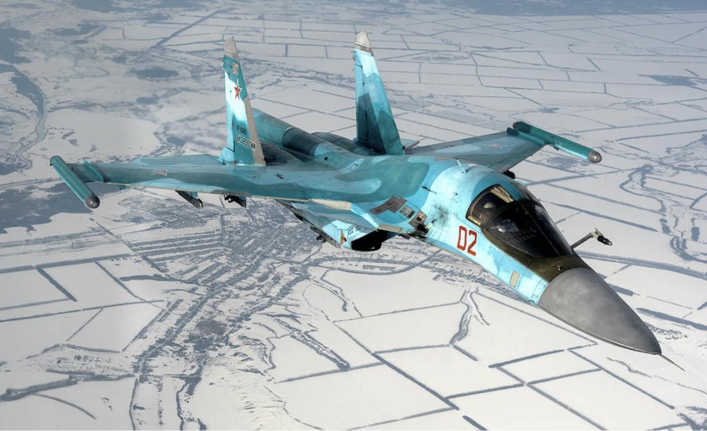 Su-34 Russian fighter bomber