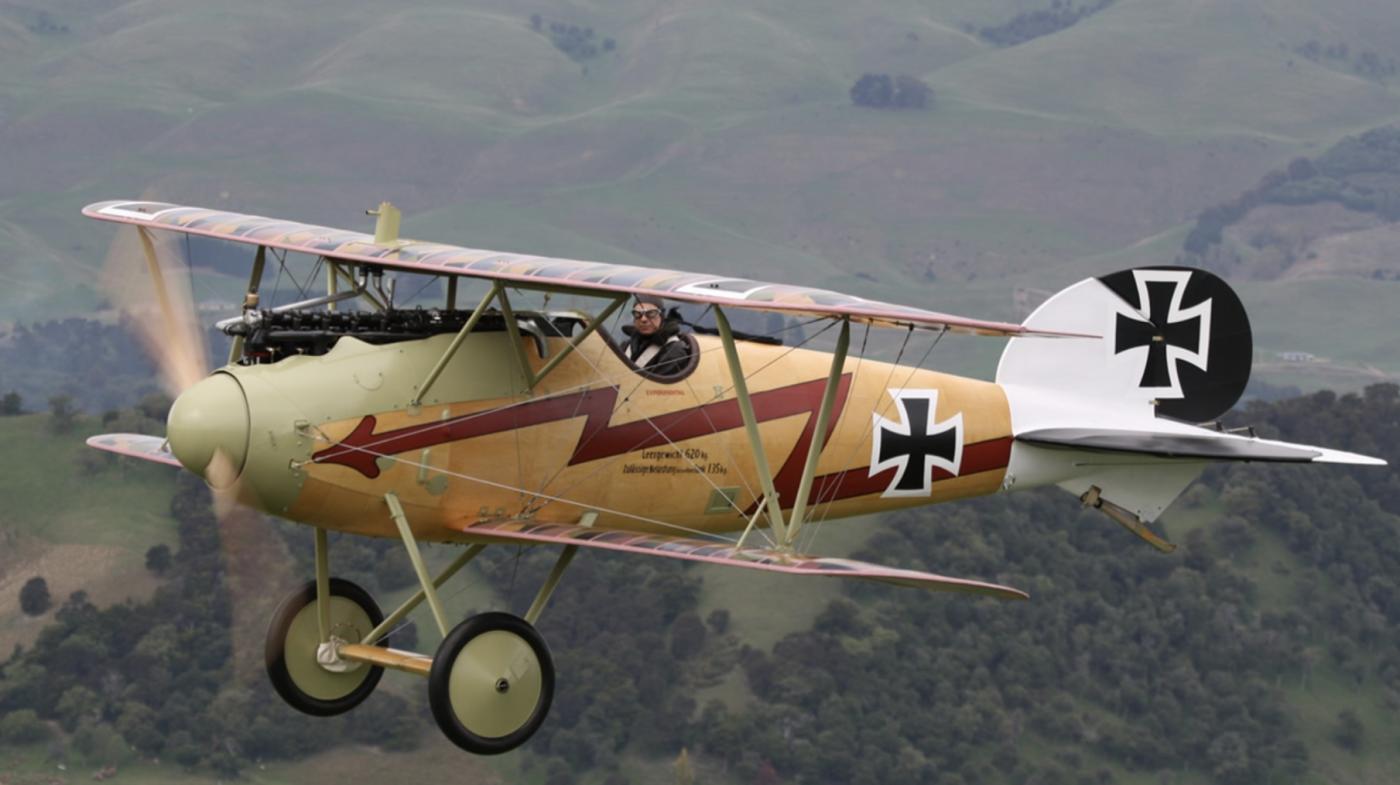 German albatross fighter plane ww1 