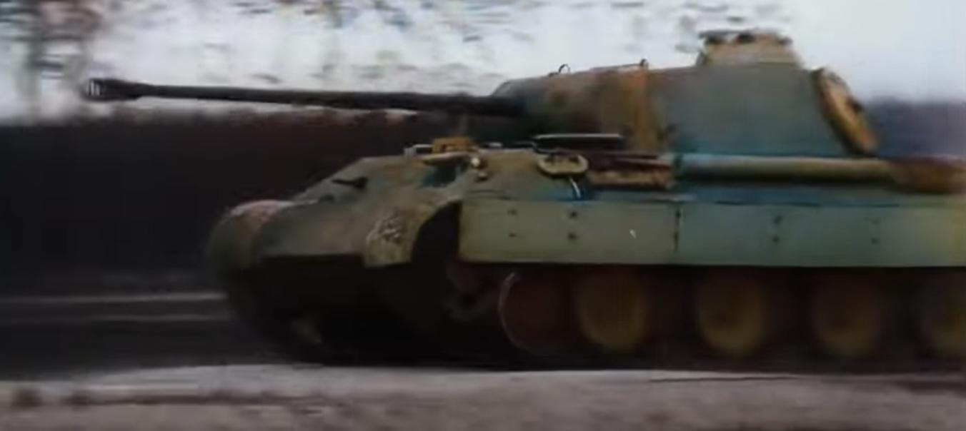 Rare German ww2 tank footage