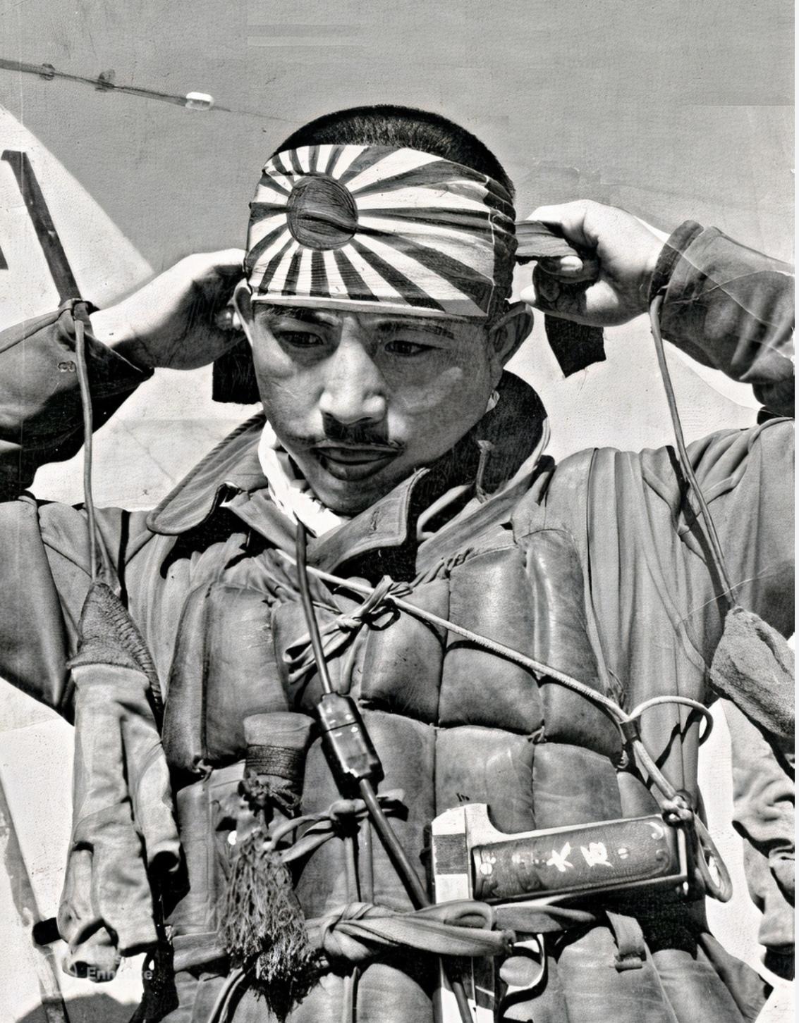 Kamikaze pilot of Japan