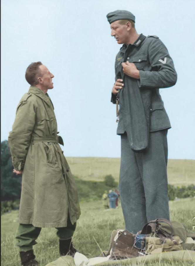 Tallest ww2 German soldier Jacob nacken