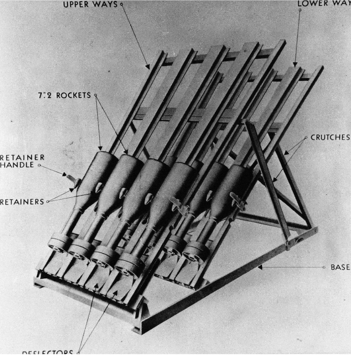 Mousetrap anti submarine weapon