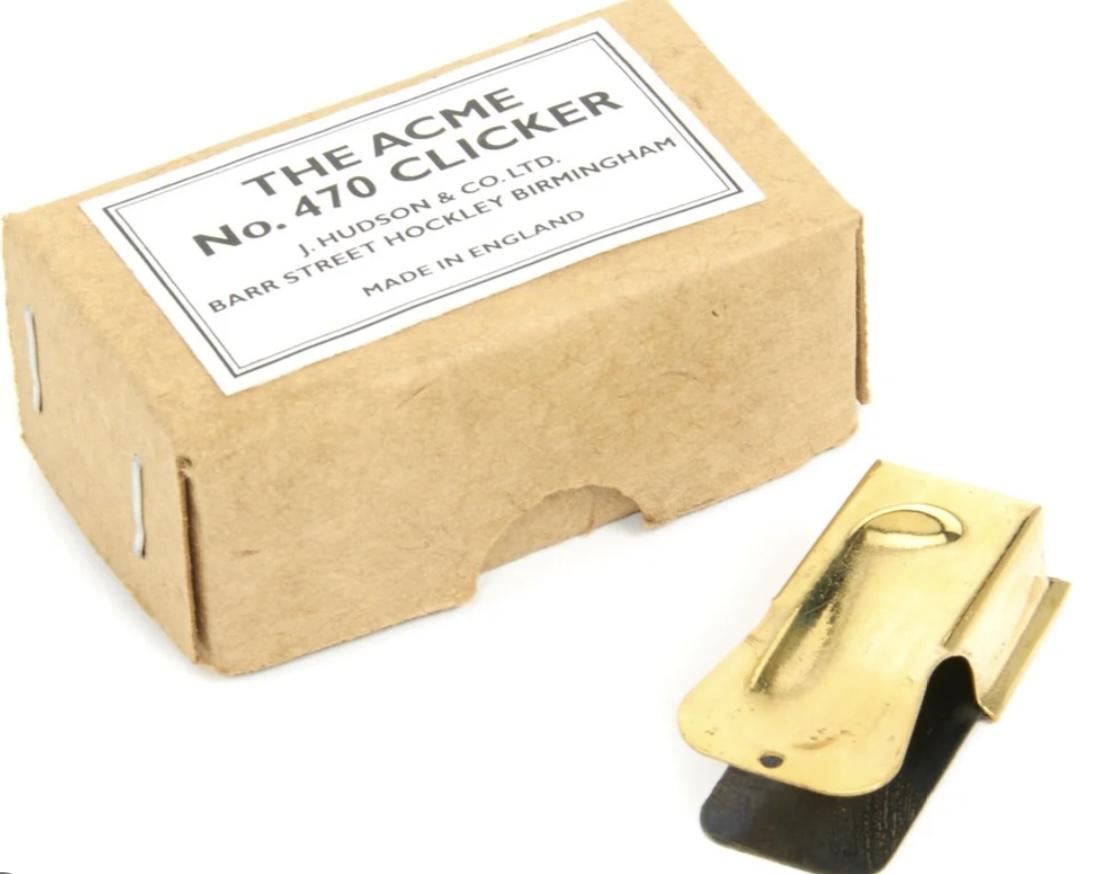 Airborne cricket clicker