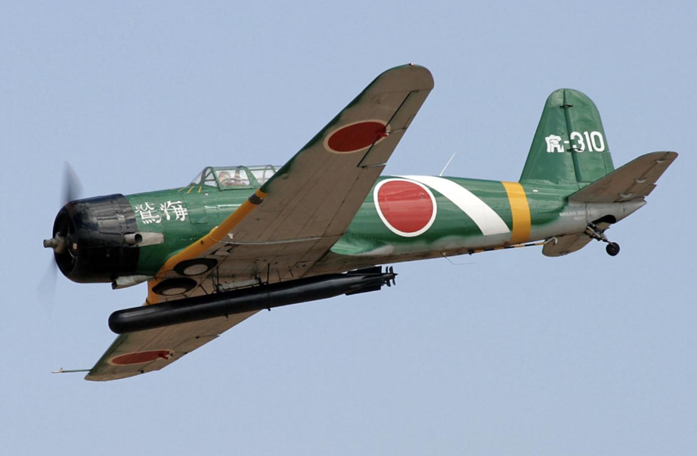 Nakajima b5n Kate torpedo bomber