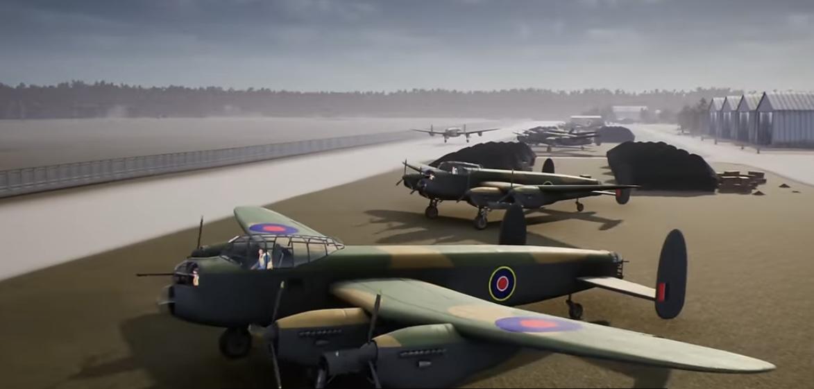 Lancaster bombers 