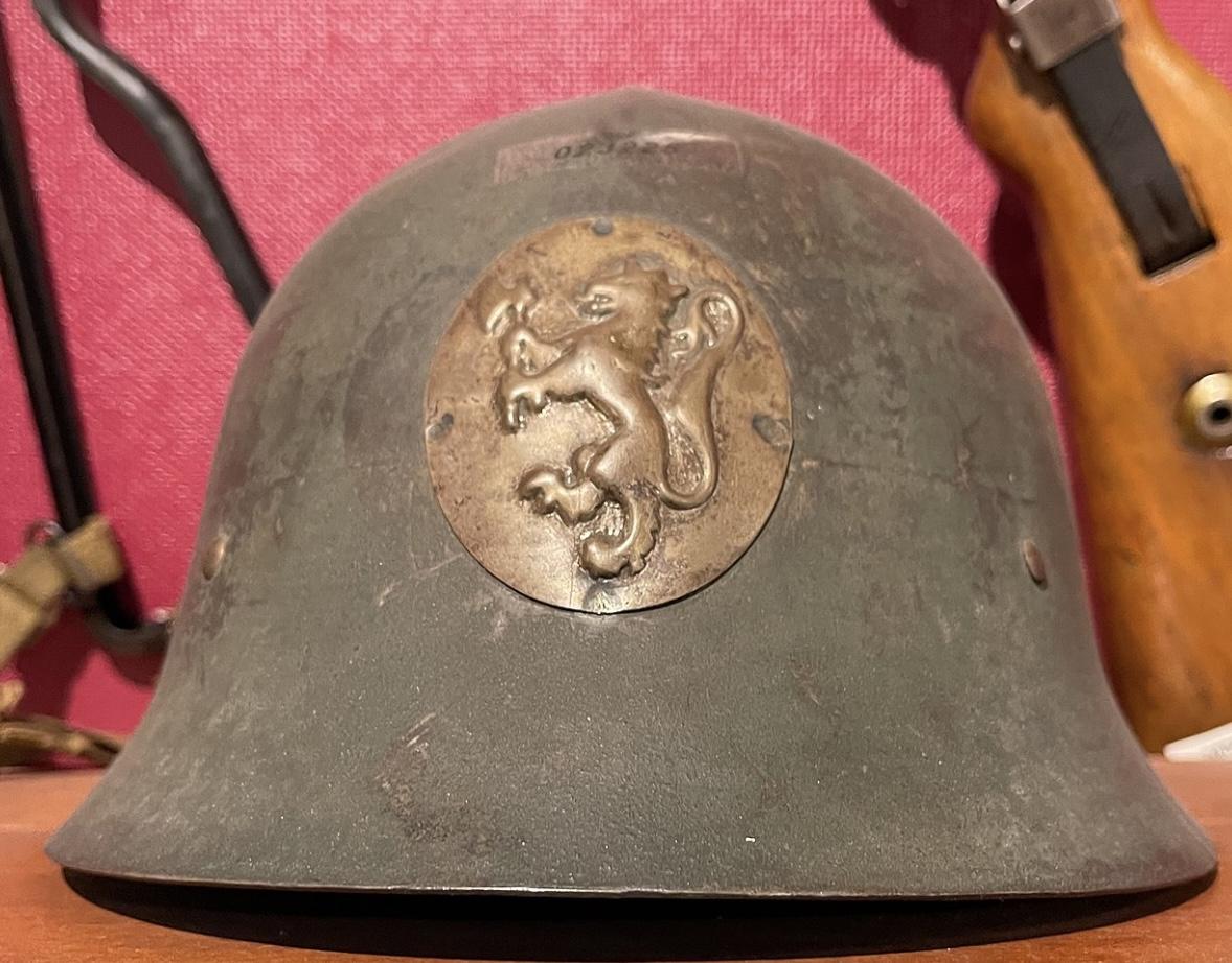 Norwegian m31 helmet 