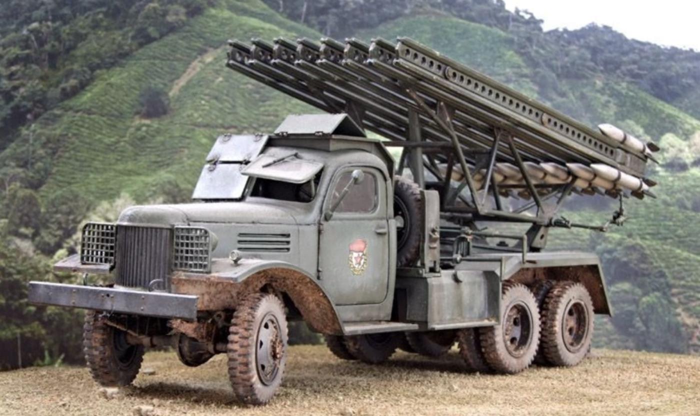 Katyusha rocket launcher ww2 Russian artillery weapon